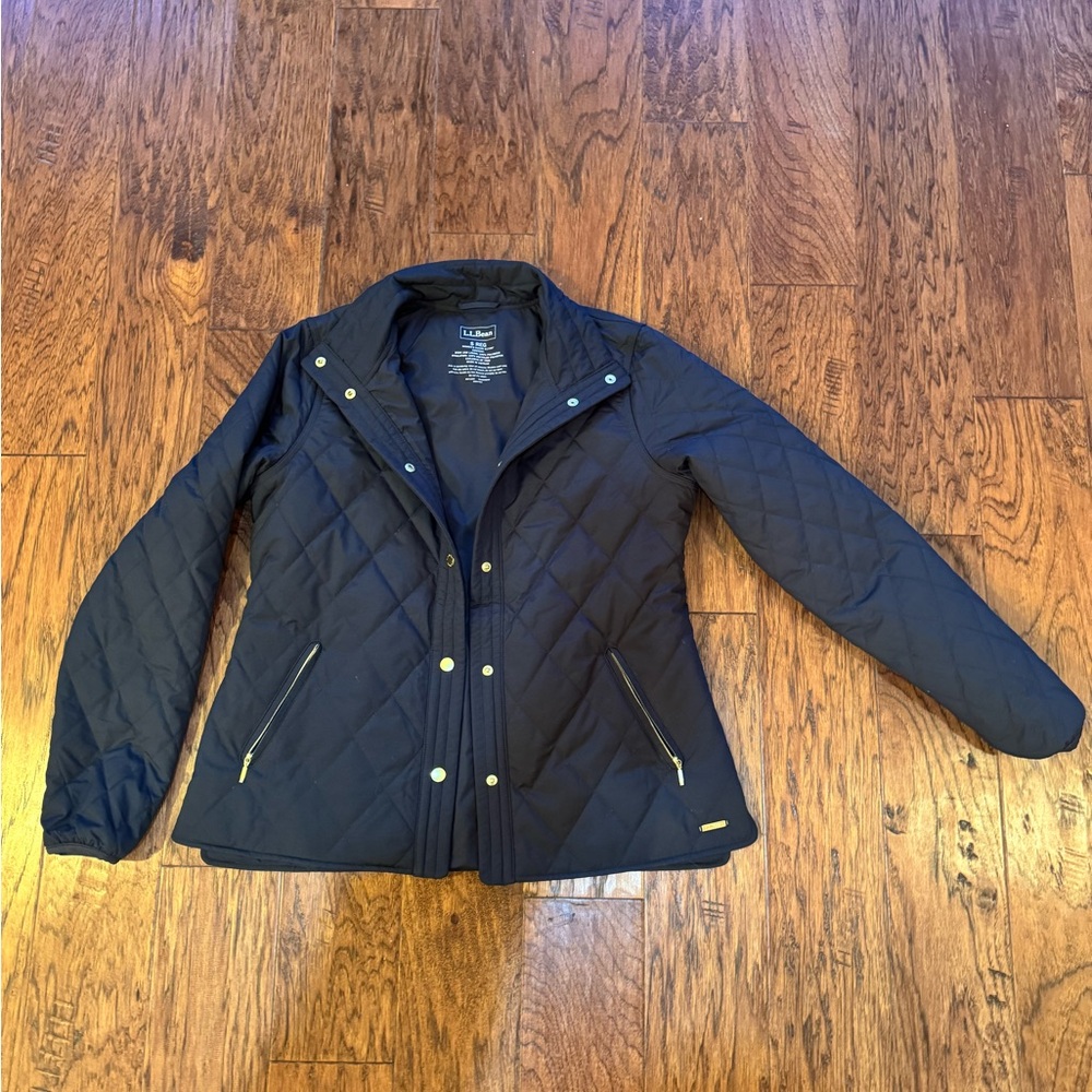 LL Bean Cozy Quilted Jacket